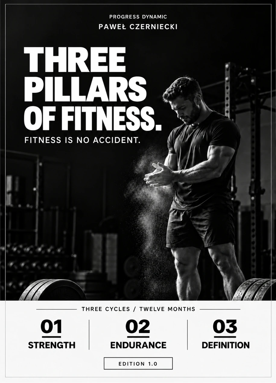 Cover of Three Pillars of Fitness by Paweł Czerniecki