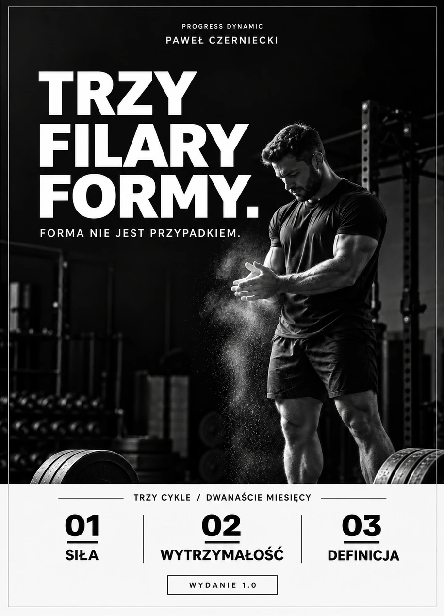 Okładka książki Trzy Filary Formy autorstwa Pawła Czernieckiego